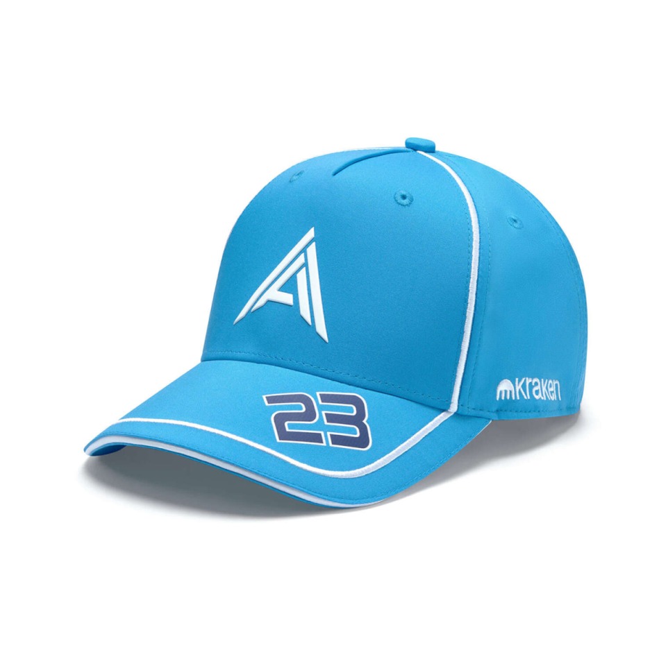 Williams Martini Racing dětská čepice baseballová kšiltovka Driver Alexander Albon blue F1 Team 2024 - Williams dětské oblečení