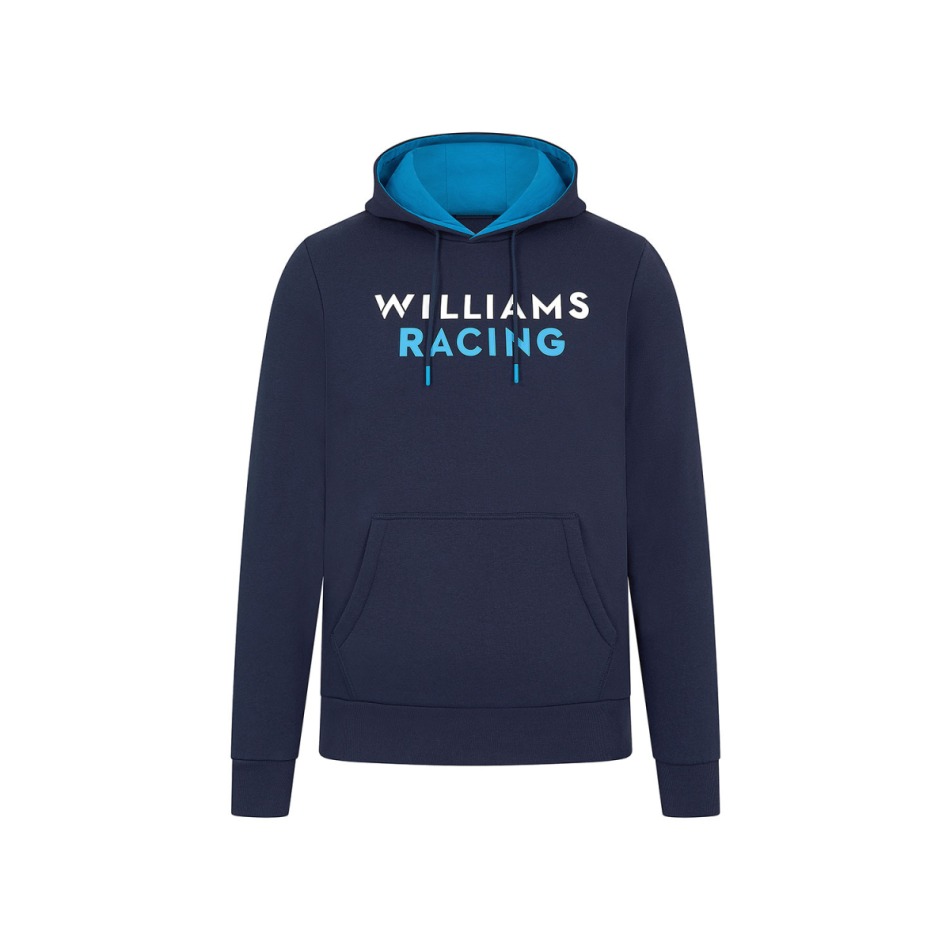 Williams Martini Racing pánská mikina s&nbsp;kapucí Hoody Core navy F1 Team 2024 - Williams mikiny, bundy