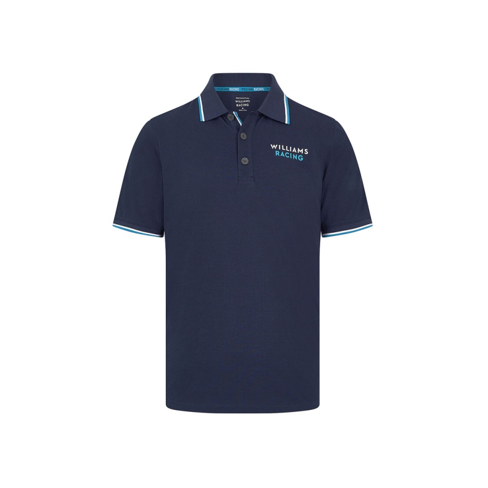Williams Martini Racing pánské polo tričko Core navy F1 Team 2024 - Williams trička, polo trička, košile