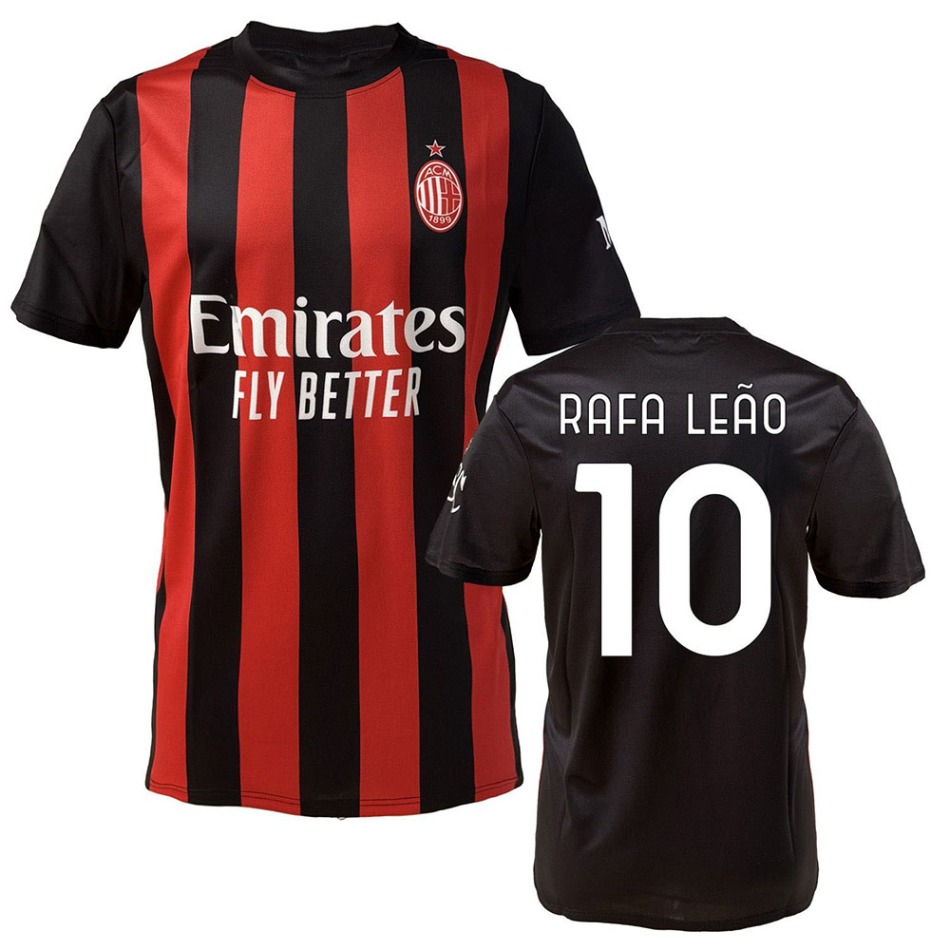 AC Milan dětský dres replica 25/26 Home Leao - AC Milan dětské oblečení