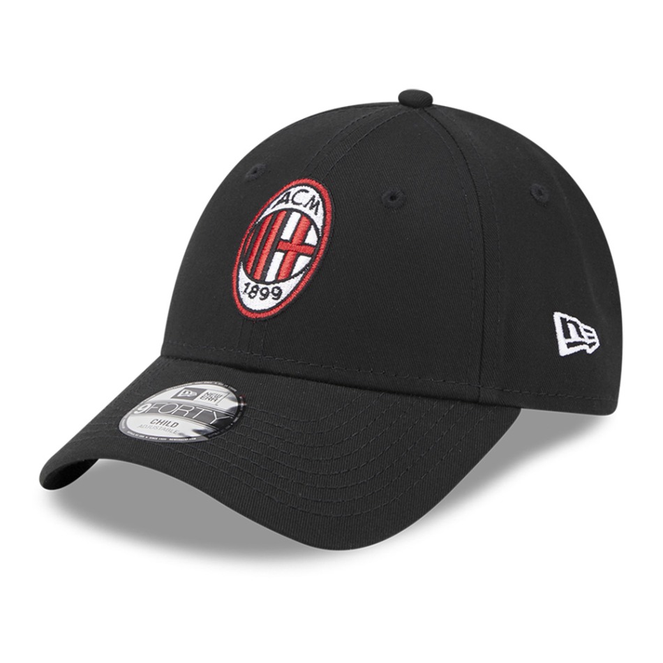 AC Milan dětská čepice baseballová kšiltovka 9Forty black - AC Milan dětské oblečení