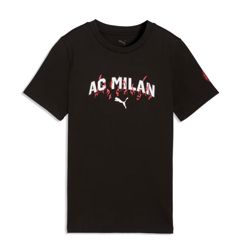 AC Milan dětské tričko Culture black - AC Milan dětské oblečení