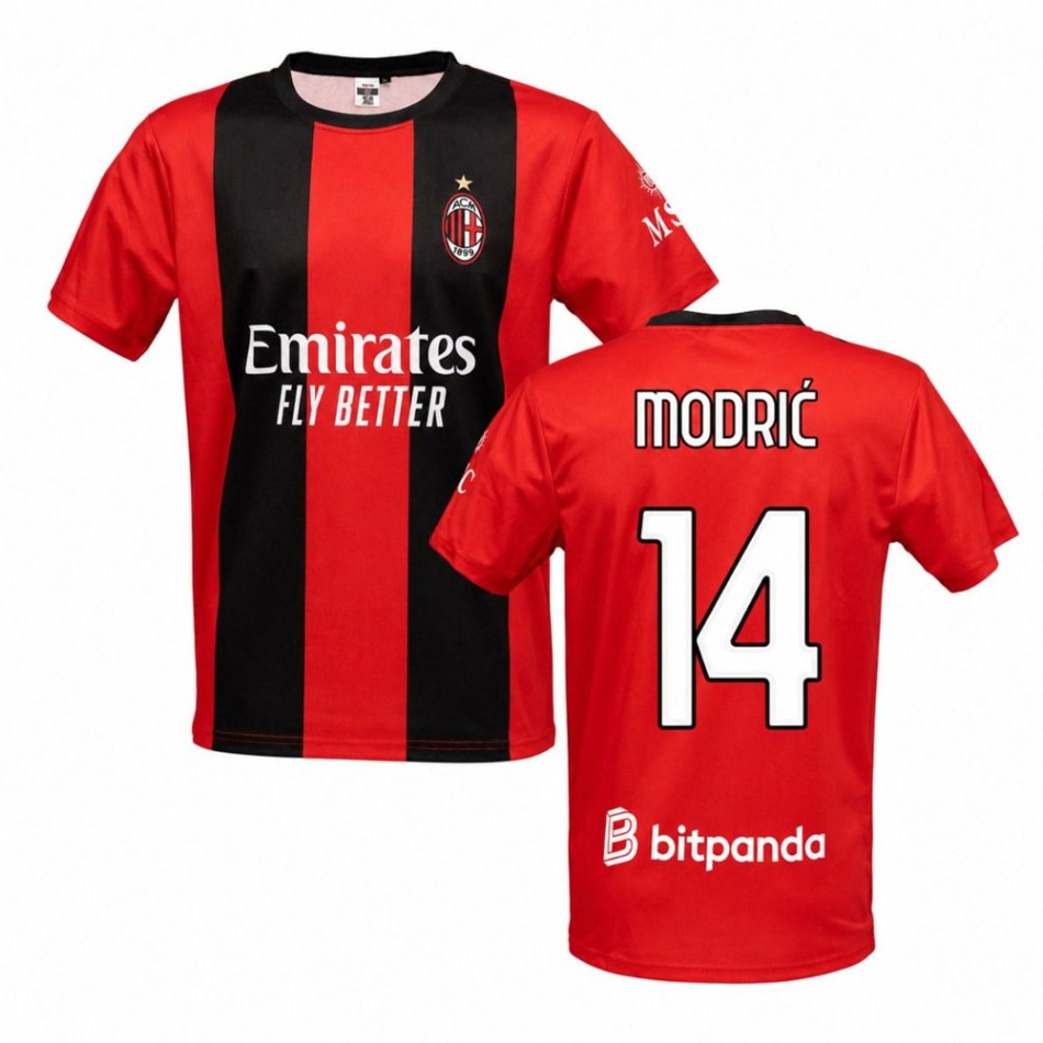 AC Milan fotbalový dres 26/27 MODRIC home - AC Milan dresy, trenýrky, štulpny