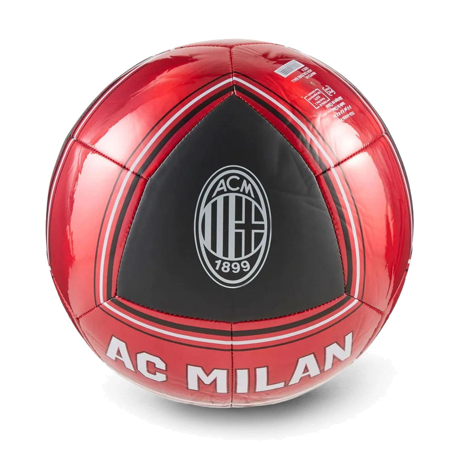 AC Milan fotbalový míč Culture black - AC Milan fotbalové vybavení