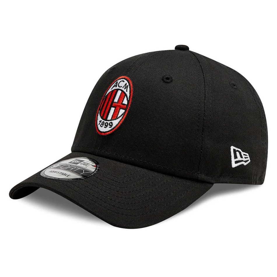AC Milan čepice baseballová kšiltovka 9Forty black - AC Milan kšiltovky, čepice, rukavice