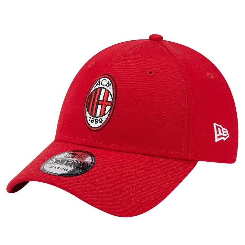 AC Milan čepice baseballová kšiltovka 9Forty red - AC Milan kšiltovky, čepice, rukavice