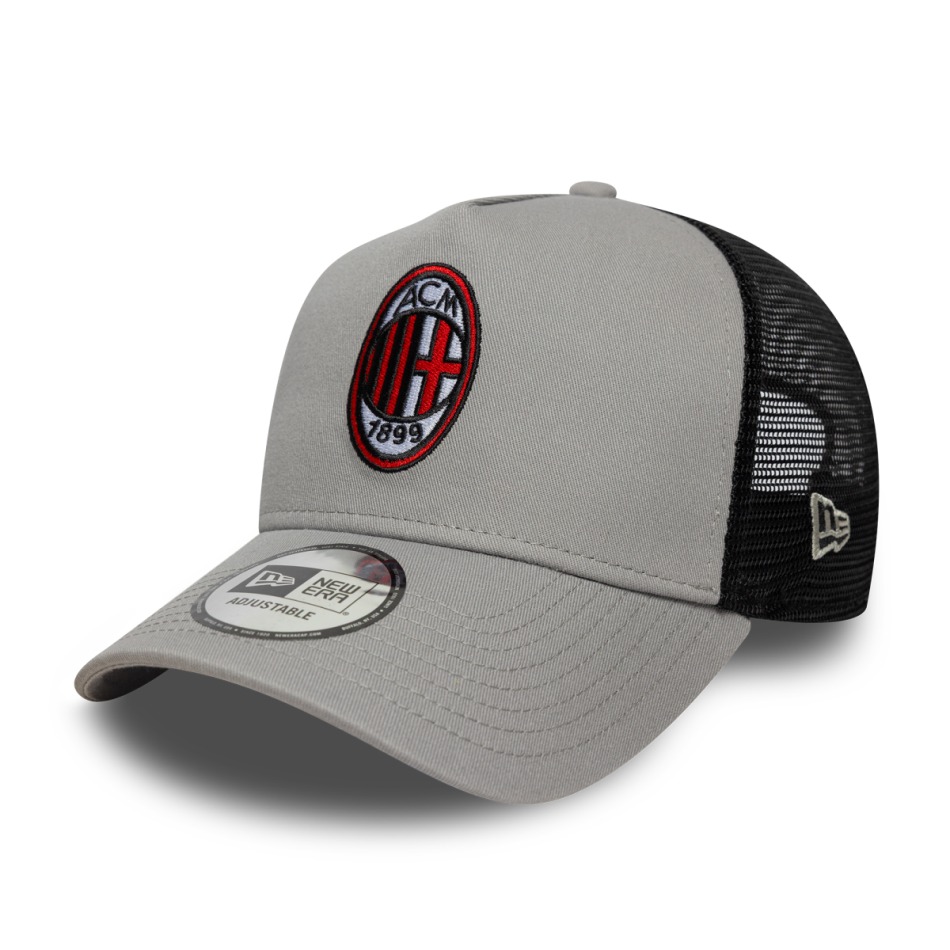AC Milan čepice baseballová kšiltovka 940 AF trucker patch - AC Milan kšiltovky, čepice, rukavice