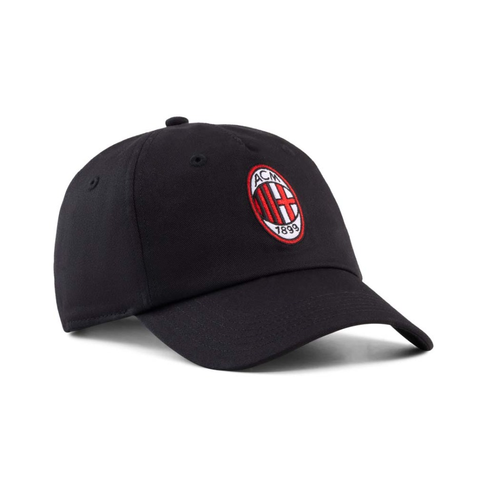 AC Milan čepice baseballová kšiltovka Essentials black - AC Milan kšiltovky, čepice, rukavice