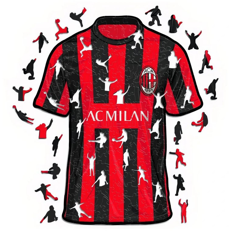 AC Milan dřevěné puzzle Jersey 270 pcs - AC Milan ostatní suvenýry