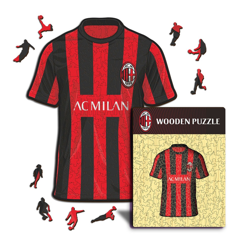 AC Milan dřevěné puzzle Jersey 150 pcs - AC Milan ostatní suvenýry