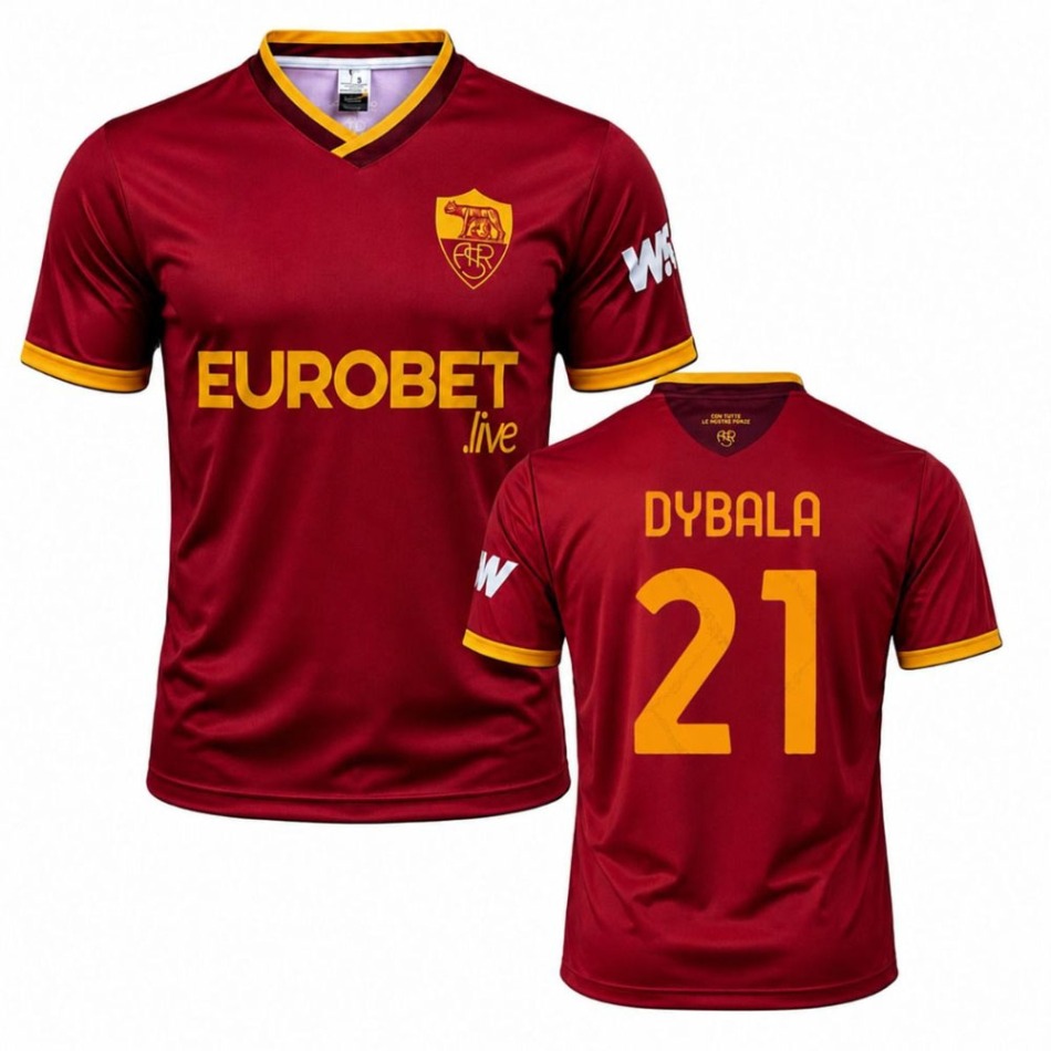 AS Roma dětský dres 26/27 DYBALA home - AS Roma dětské oblečení