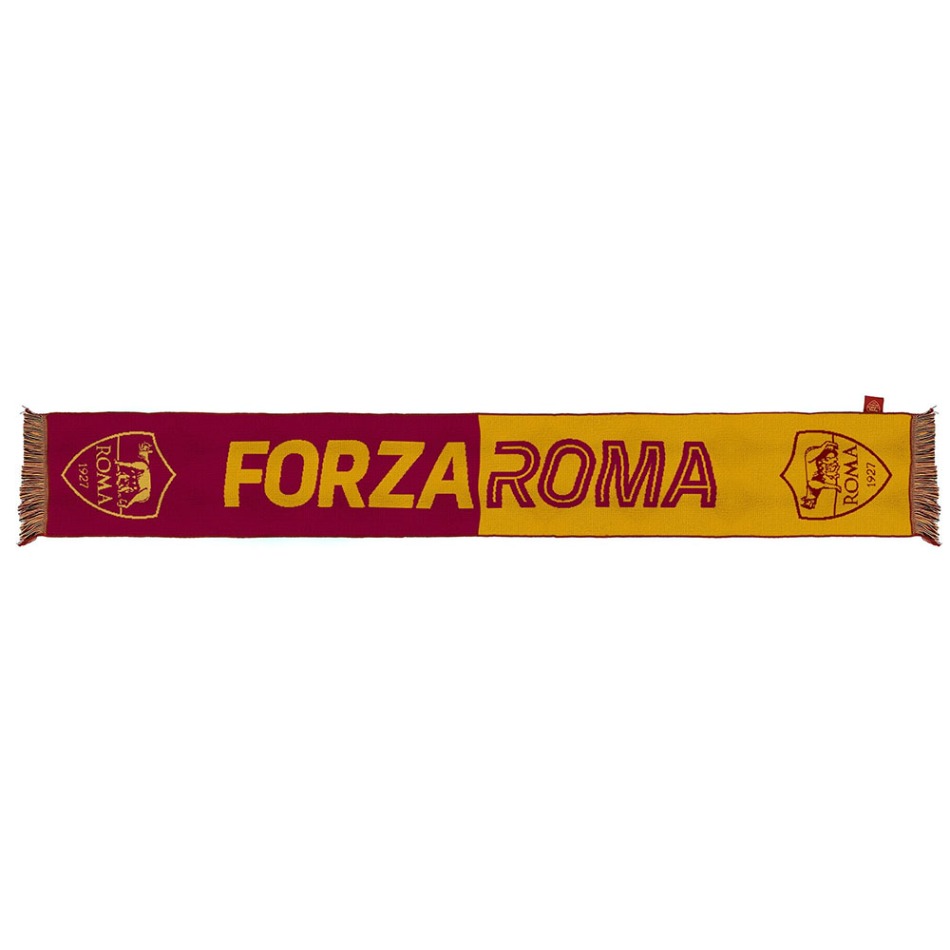 AS Roma zimní šála Forza - AS Roma kšiltovky, čepice, rukavice