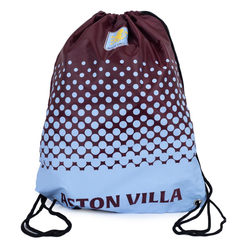 Aston Villa pytlík gym bag Fade - Aston Villa batohy, tašky, gymsaky