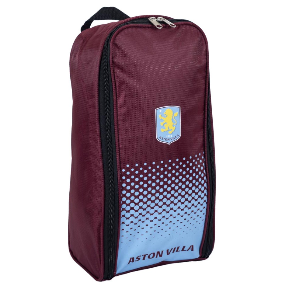 Aston Villa taška na boty Fade - Aston Villa batohy, tašky, gymsaky