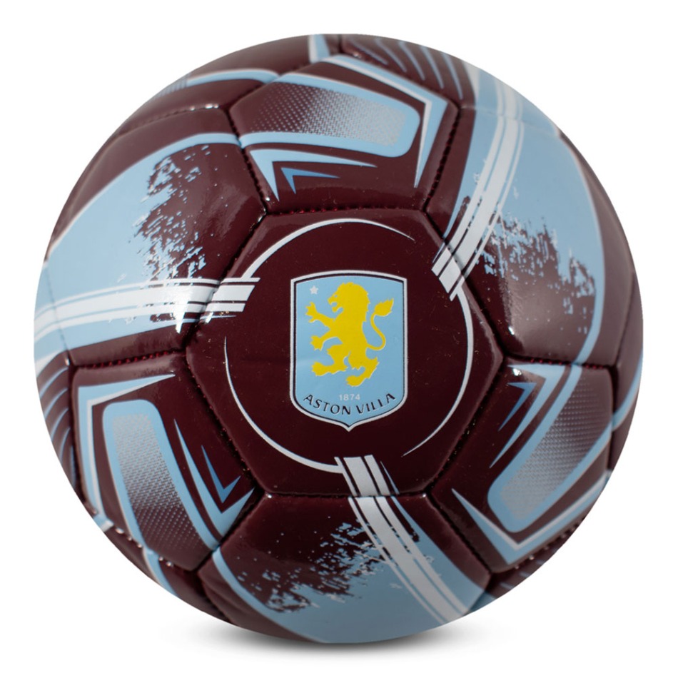 Aston Villa fotbalový míč Turbine - size 5 - Aston Villa fotbalové vybavení