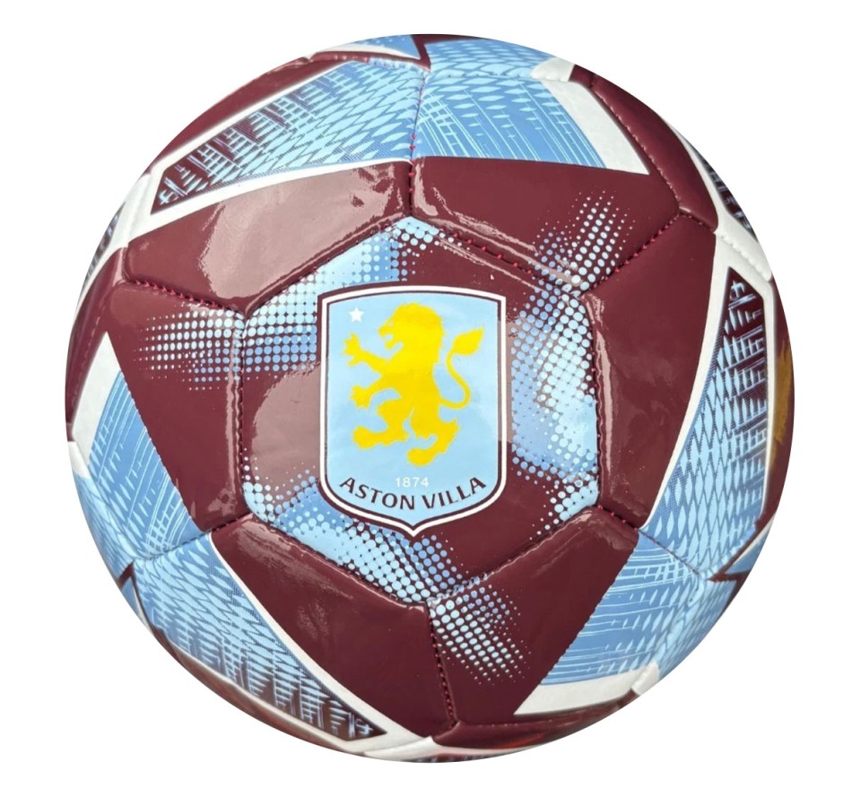 Aston Villa fotbalový míč Spiral - size 3 - Aston Villa fotbalové vybavení