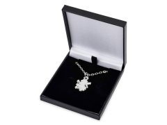 Aston Villa řetízek na krk s přívěškem Silver Plated Boxed Pendant LN