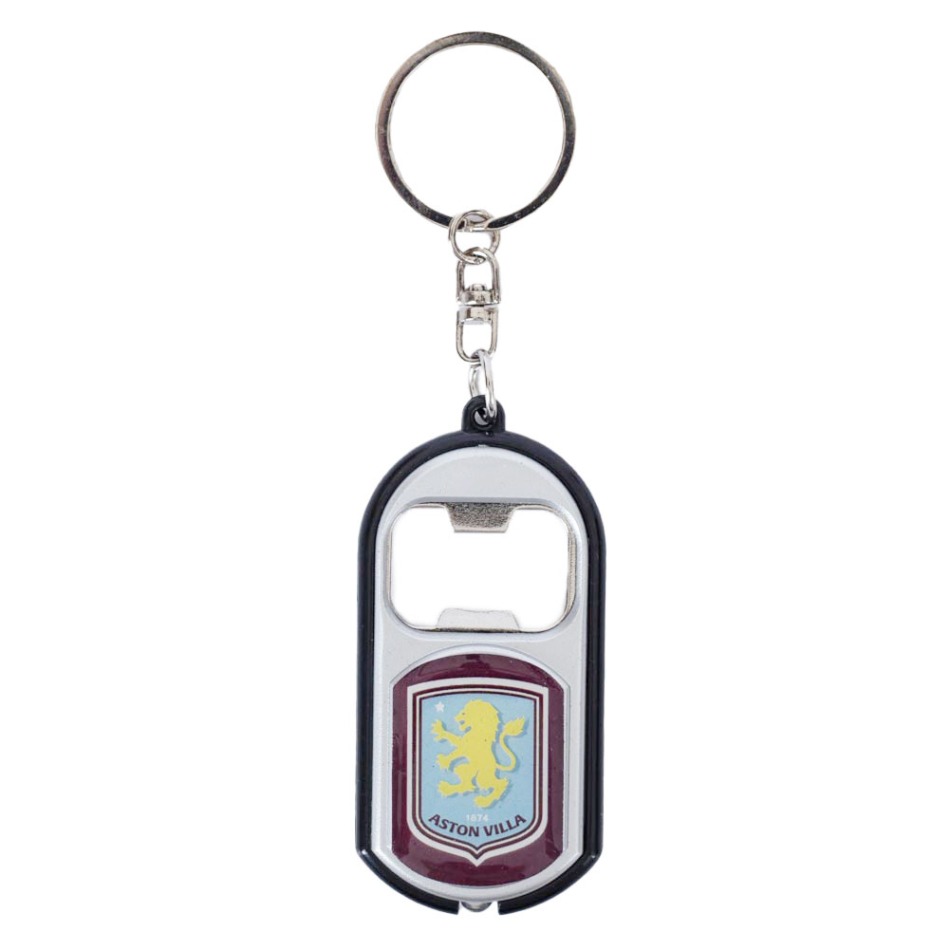 Aston Villa přívěšek s&nbsp;otvírakem Torch Bottle Opener - Aston Villa klíčenky, náramky, šperky