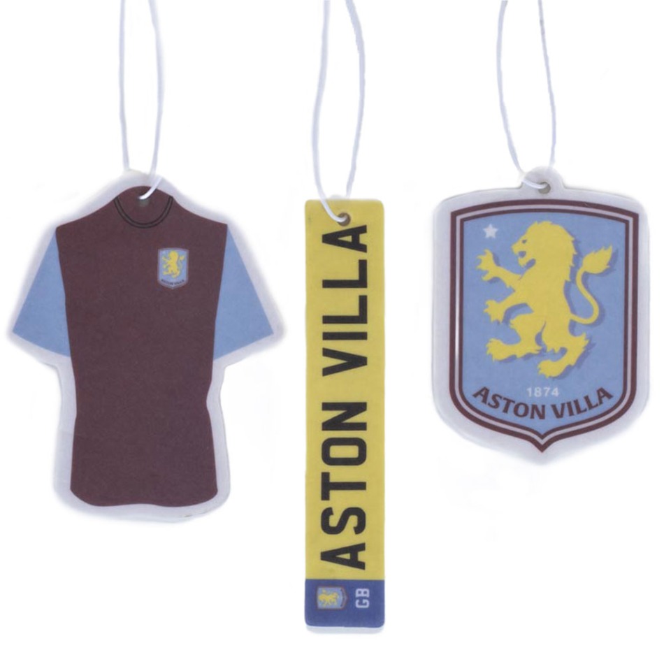 Aston Villa vůně do auta 3pk Air Freshener - Aston Villa ostatní suvenýry