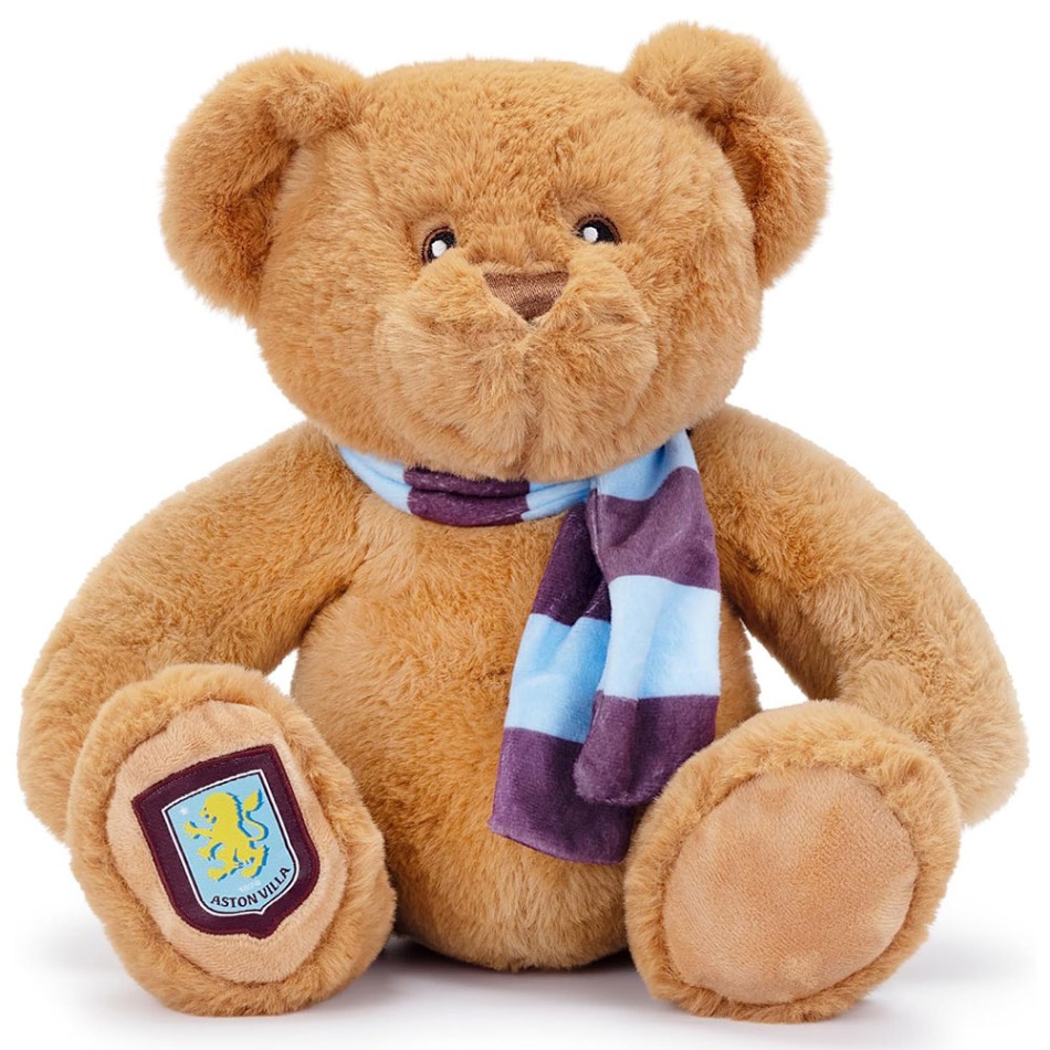 Aston Villa plyšový medvídek Supersoft Classic - Aston Villa ostatní suvenýry