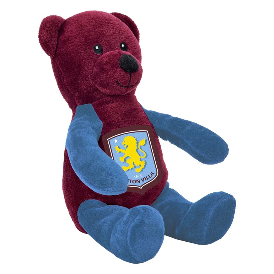 Aston Villa plyšový medvídek Contrast - Aston Villa ostatní suvenýry