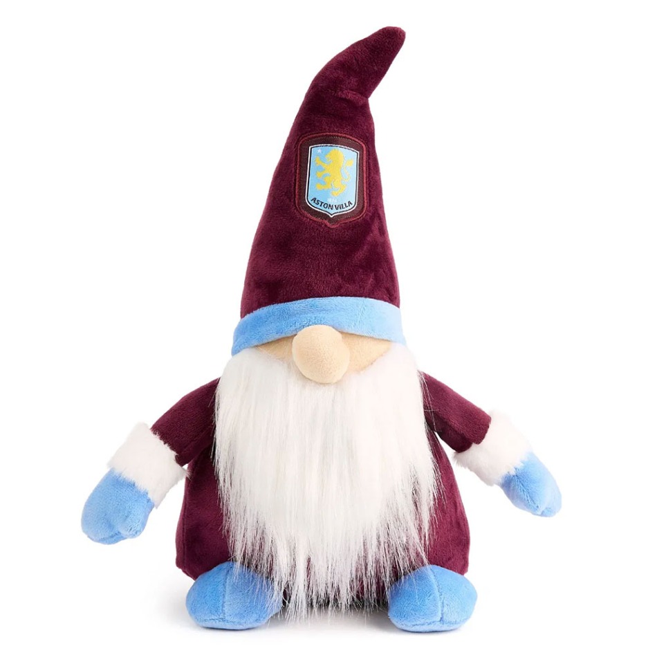 Aston Villa plyšový santa Gonk - Aston Villa ostatní suvenýry