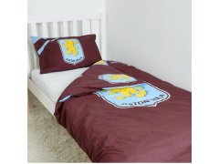 Aston Villa povlečení na jednu postel colour club crest