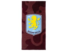 Aston Villa ručník Shadow Crest Towel