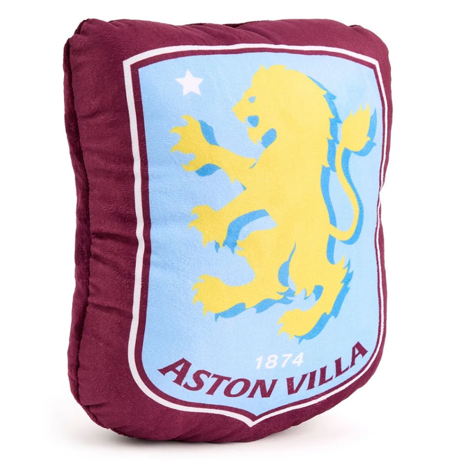 Aston Villa polštářek Crest - Aston Villa povlečení, ručníky, deky