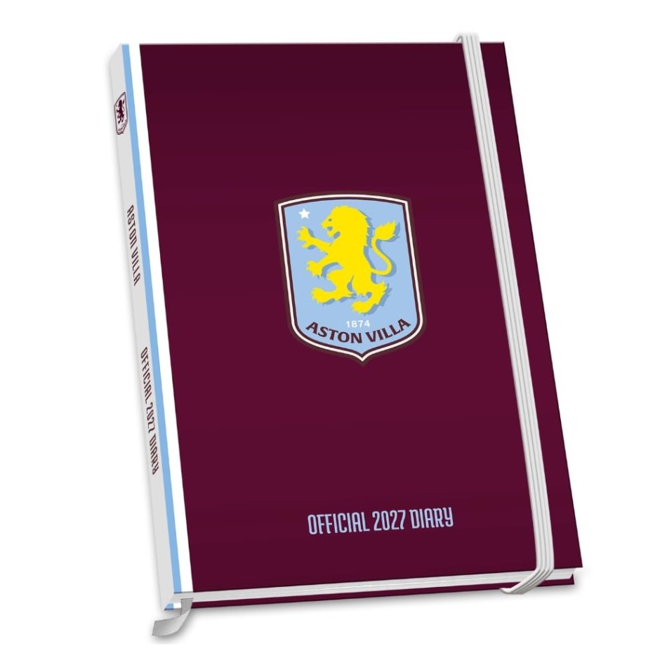 Aston Villa diář A5 - 2027 - Aston Villa školní a&nbsp;kancelářské potřeby