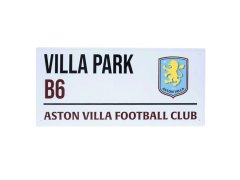 Aston Villa cedule na zeď White Street