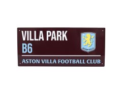Aston Villa cedule na zeď Colour Street