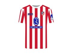 Atletico Madrid fotbalový dres replica 25/26 Home