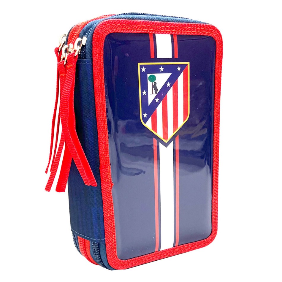 Atletico Madrid trojitý penál Plumier - Atletico Madrid školní a&nbsp;kancelářské potřeby