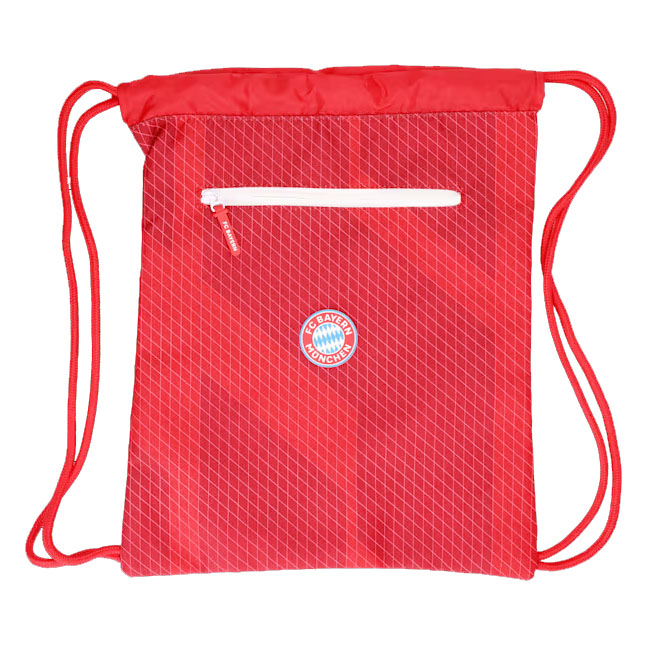 Bayern Mnichov pytlík gym bag Fullred - Bayern Mnichov batohy, tašky, gymsaky