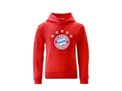 Bayern Mnichov dětská mikina s kapucí Essential red