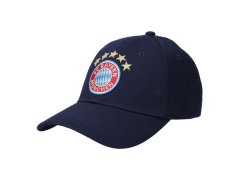 Bayern Mnichov dětská čepice baseballová kšiltovka Crest navy