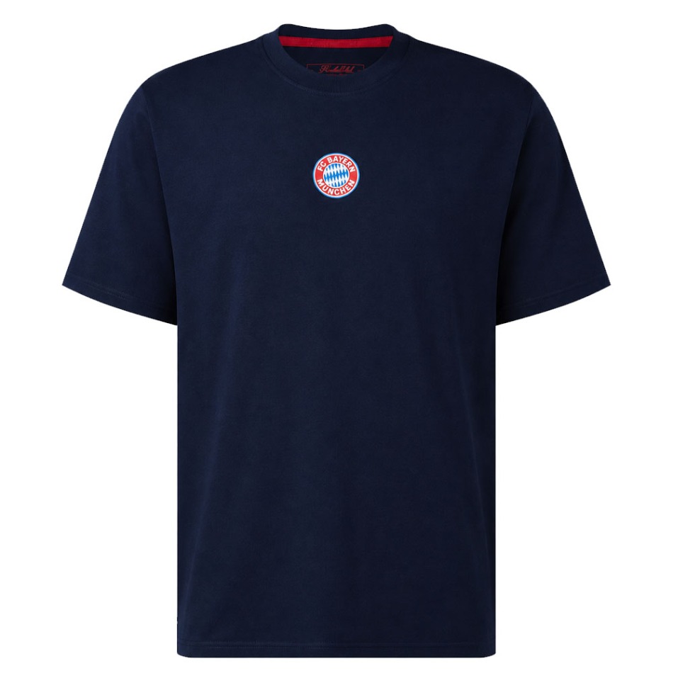 Dětské tričko BAYERN MNICHOV Essentials navy - Bayern Mnichov dětské oblečení
