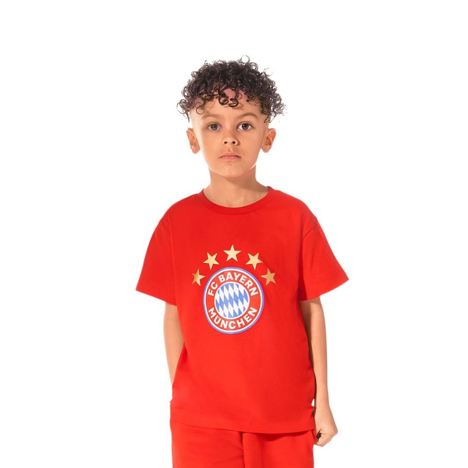 Bayern Mnichov dětské tričko Essential red - Bayern Mnichov dětské oblečení