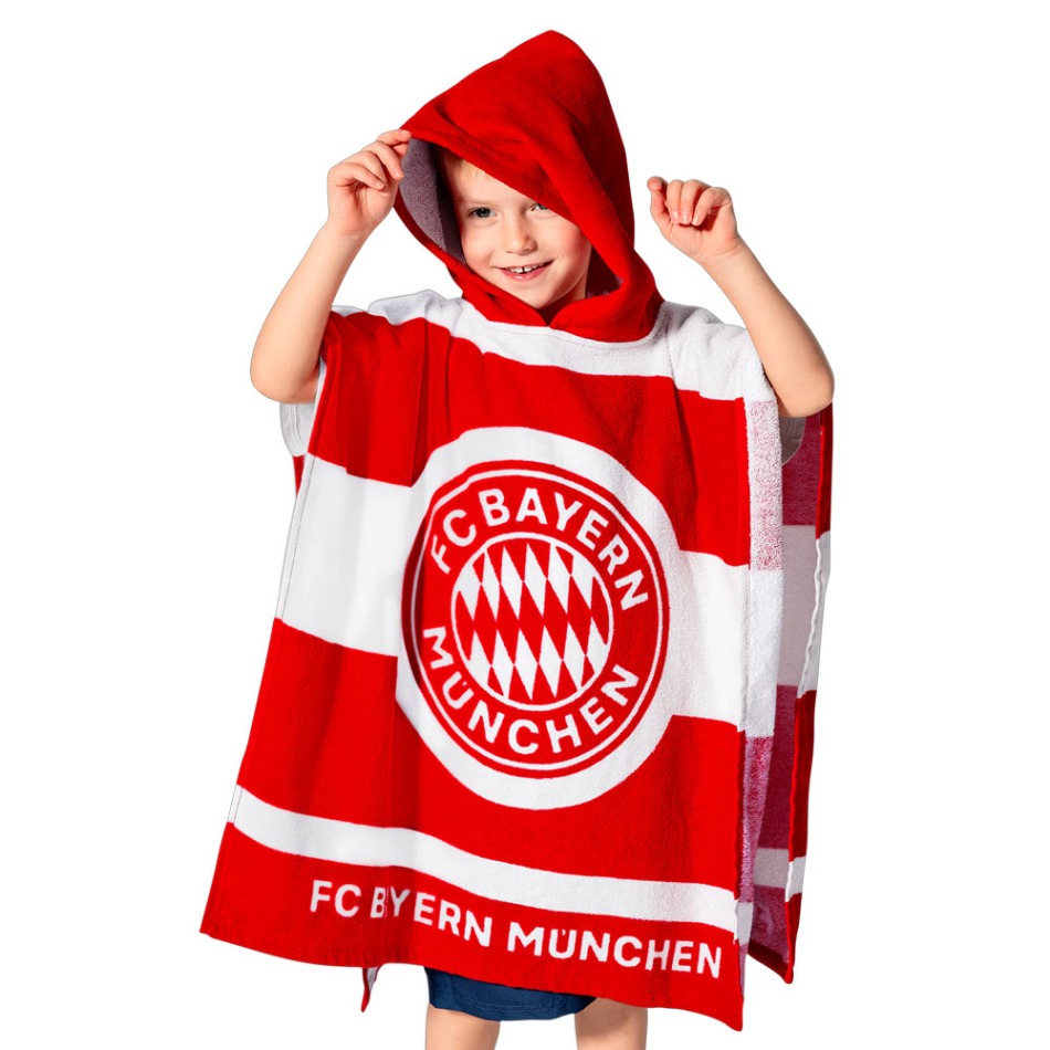 Bayern Mnichov dětské pončo Bath - Bayern Mnichov dětské oblečení