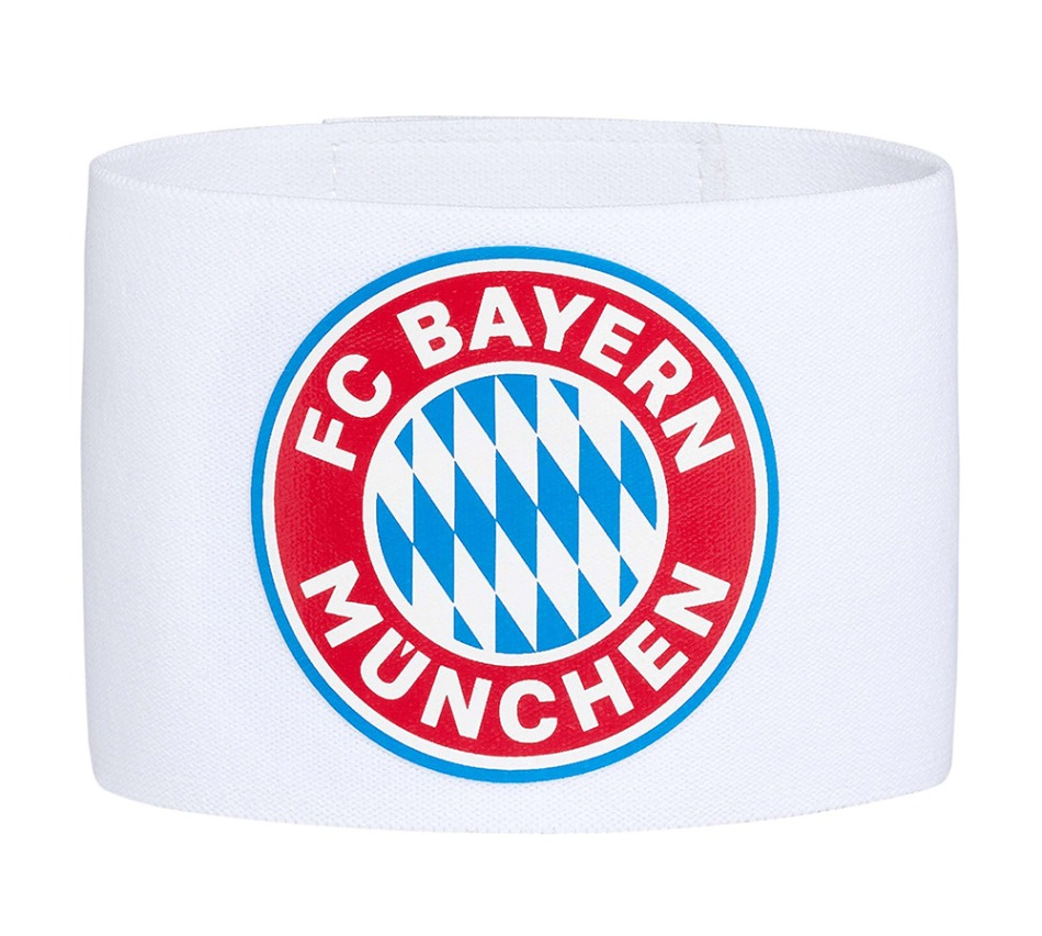 Bayern Mnichov kapitánská páska kids white - Bayern Mnichov fotbalové vybavení