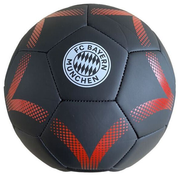 Bayern Mnichov fotbalový míč black - Bayern Mnichov fotbalové vybavení