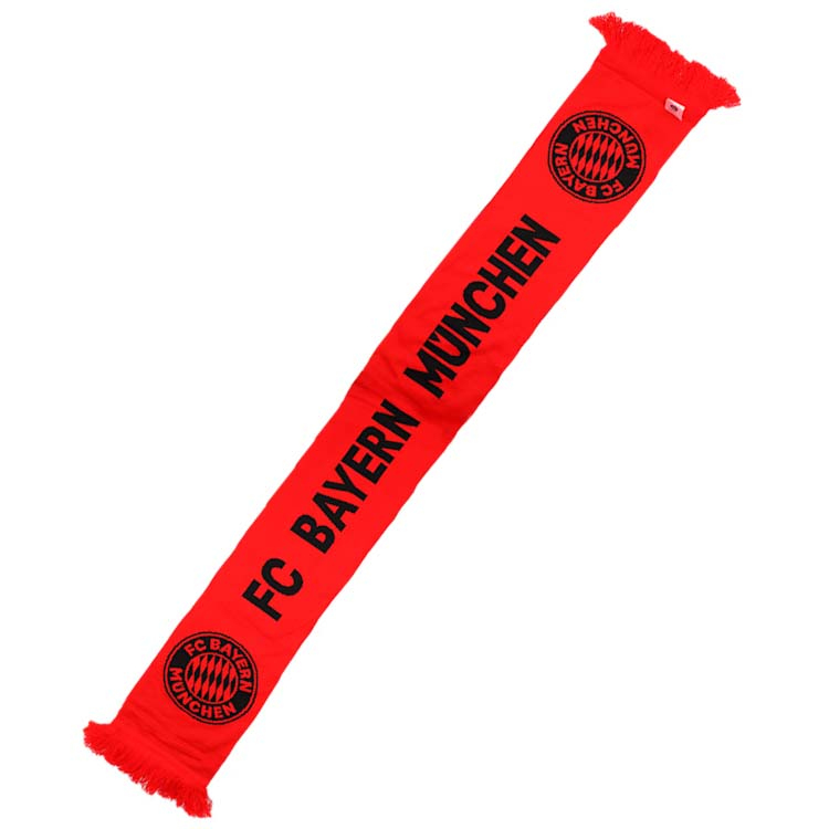 Šála BAYERN MNICHOV red black NEW - Bayern Mnichov kšiltovky, čepice, rukavice