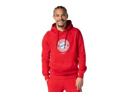 Bayern Mnichov pánská mikina s kapucí Essential red
