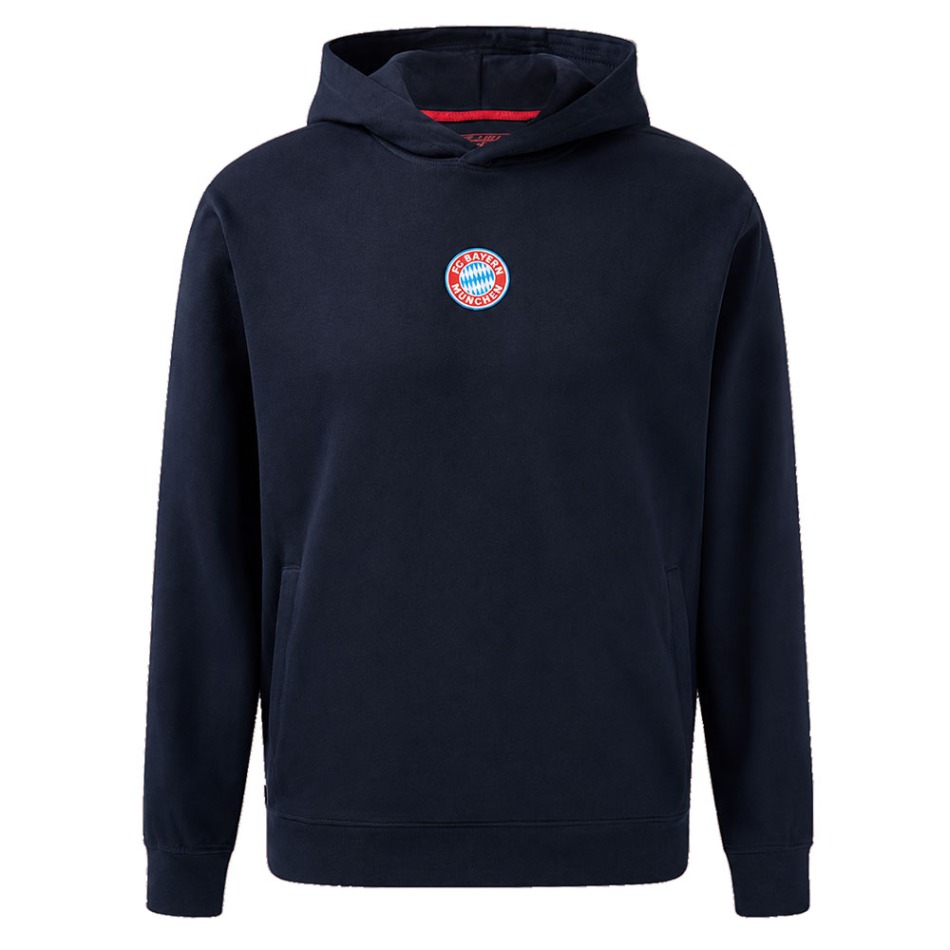 Mikina BAYERN MNICHOV Essentials navy - Bayern Mnichov mikiny, bundy