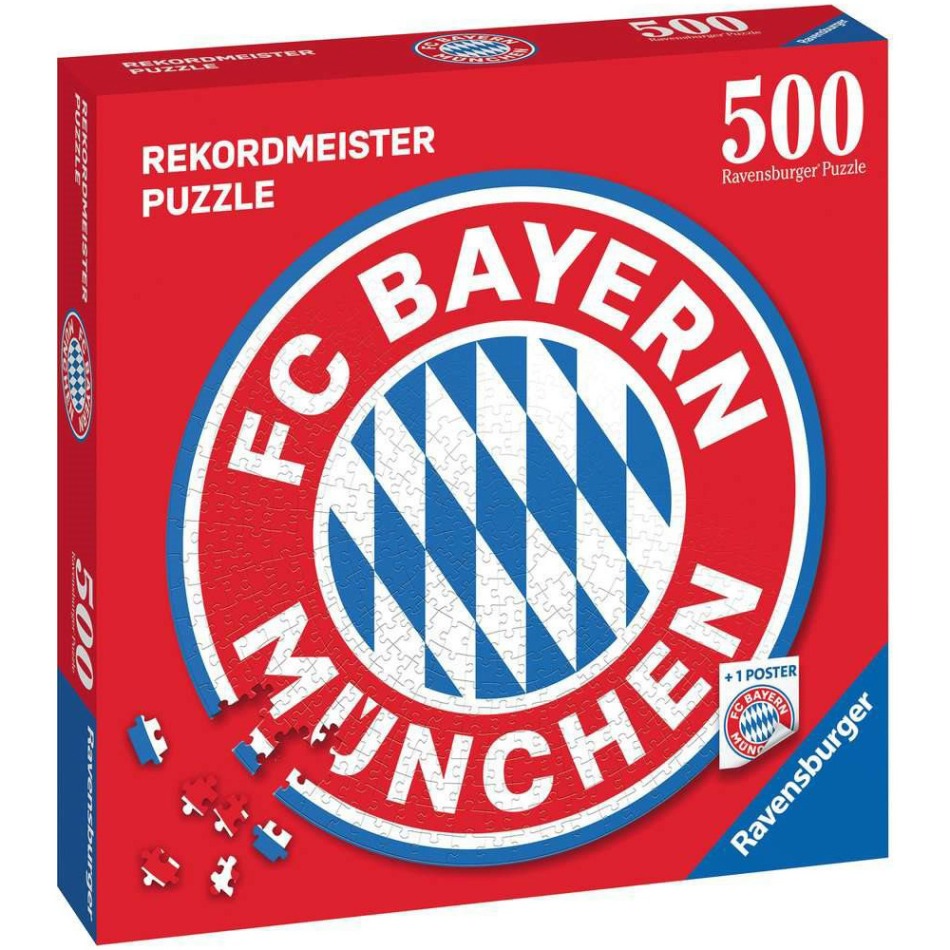 Bayern Mnichov puzzle Logo 500 pcs - Bayern Mnichov ostatní suvenýry