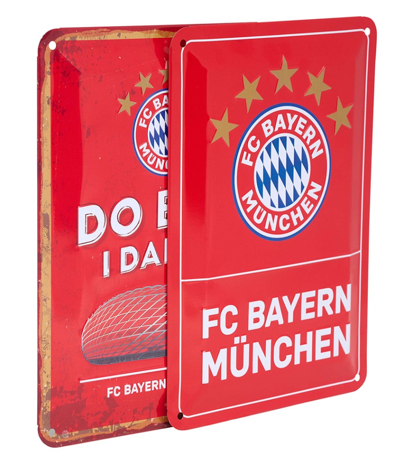 Bayern Mnichov sada 2 cedulí red - Bayern Mnichov ostatní suvenýry