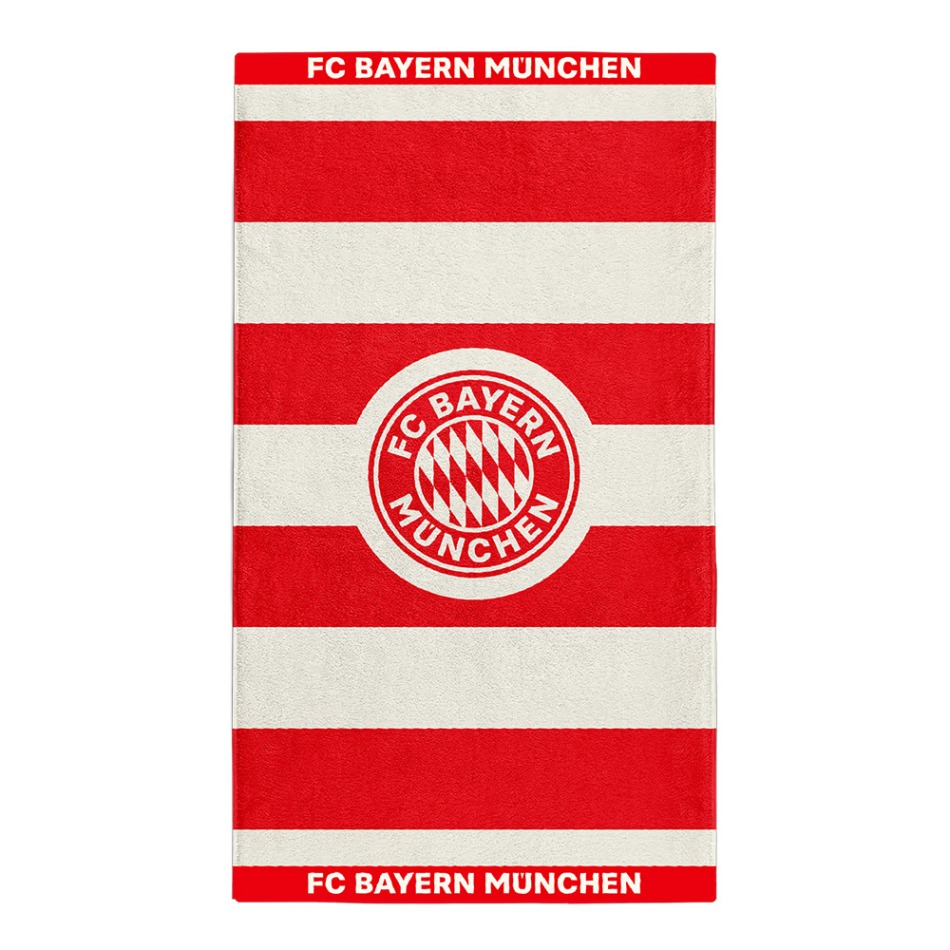 Bayern Mnichov ručník Stripes - Bayern Mnichov povlečení, ručníky, deky