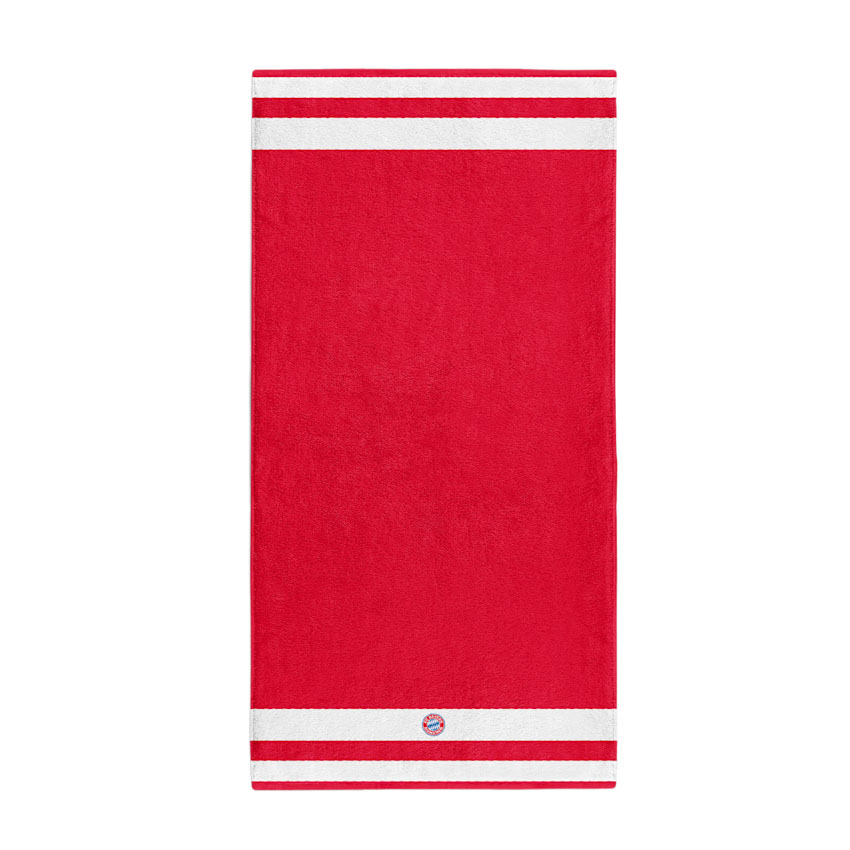Velká osuška BAYERN MNICHOV red - Bayern Mnichov povlečení, ručníky, deky