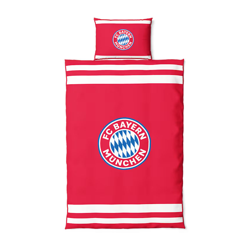 Bayern Mnichov povlečení na jednu postel red - Bayern Mnichov povlečení, ručníky, deky
